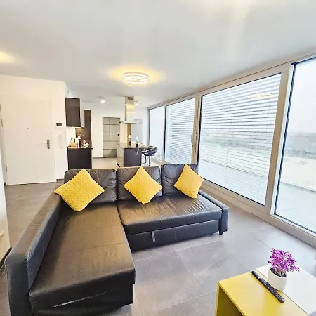 2 Bedrooms Penthouse In Center W Terrace&parking Appartement Luxemburg